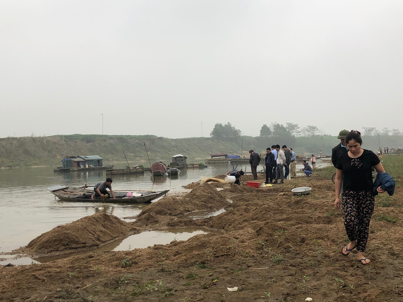 Cá lồng trên sông Chu chết bất thường ảnh 5