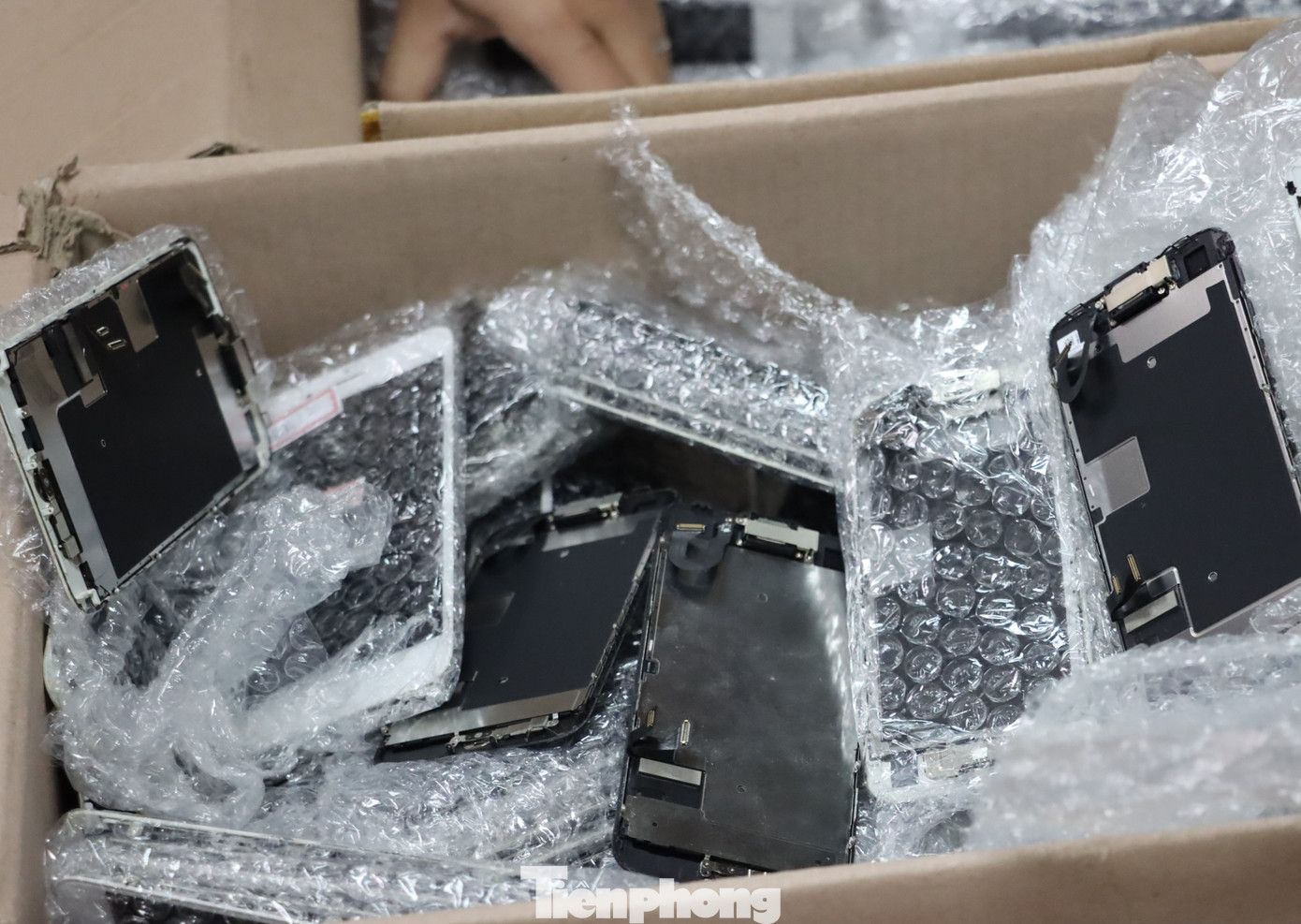 Xé lẻ, nhập lậu hơn 600 điện thoại iPhone từ Hàn Quốc về Nội Bài ảnh 1