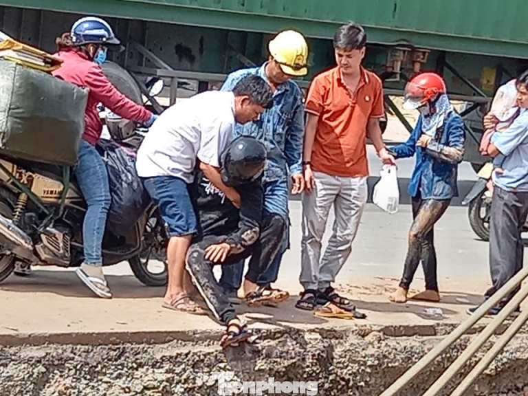 Nhiều người gặp nạn khi đi qua dự án đường 'nghìn tỷ' ảnh 1