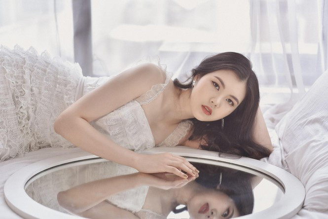 Hai cô gái học giỏi, quê lúa Thái Bình cùng vào Bán kết Hoa hậu Việt Nam 2020 ảnh 4