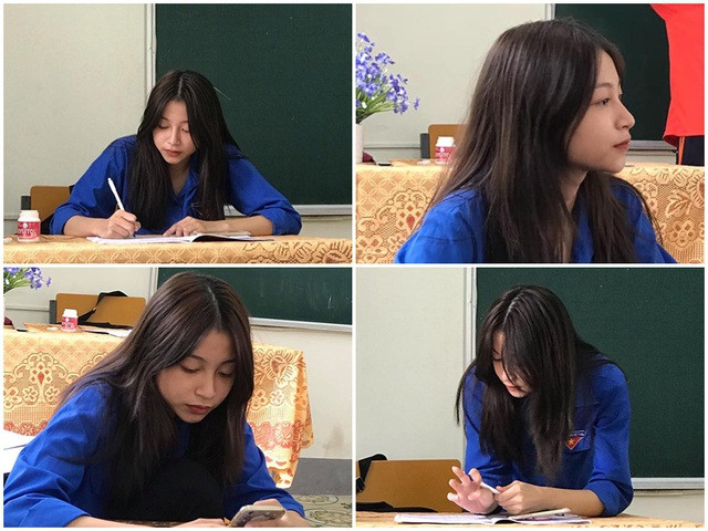 Nữ sinh xứ Nghệ bỗng nổi tiếng với mặt mộc xinh xắn ảnh 1