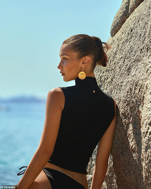 Bella Hadid cùng vợ Justin Bieber quyến rũ tựa nữ thần trên biển ảnh 3