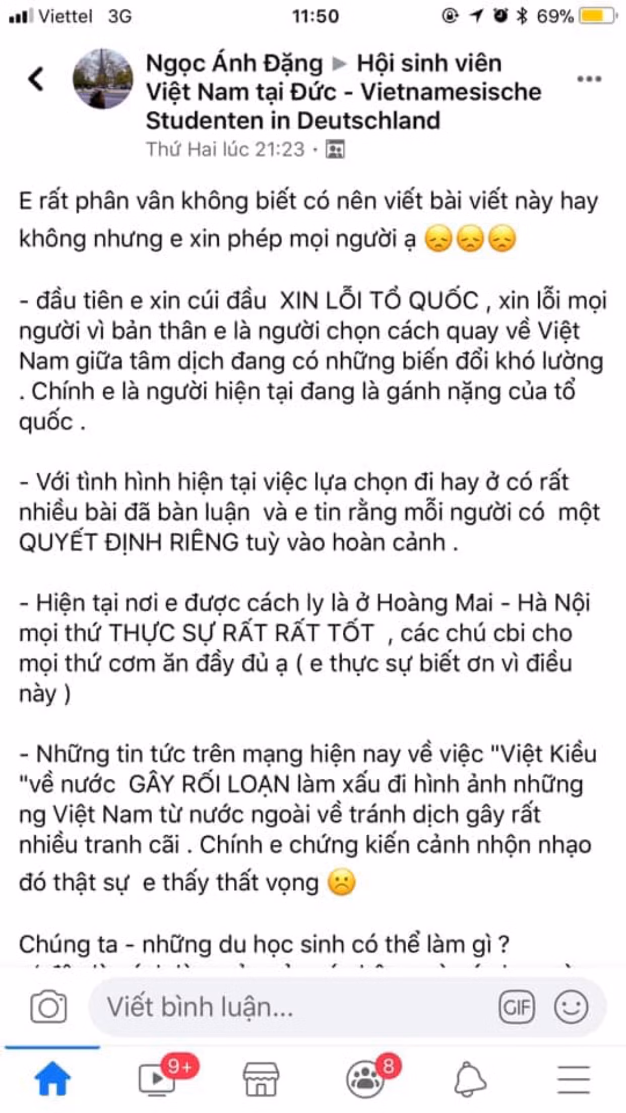 Hành động “cúi đầu xin lỗi Tổ quốc” của DHS: Một thế hệ không sống chỉ cho bản thân ảnh 1
