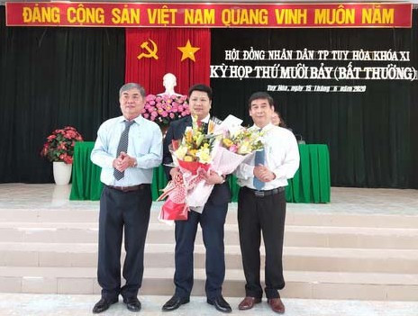 Thành phố Tuy Hoà có chủ tịch mới sinh năm 1981 ảnh 1