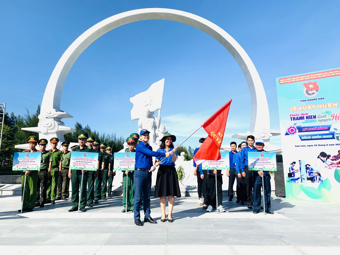 Sôi nổi ra quân Chiến dịch Thanh niên tình nguyện hè 2020 ảnh 3