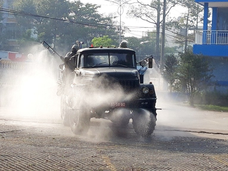 Những hình ảnh ấn tượng bên trong khu bị phong tỏa ở Bình Dương ảnh 3