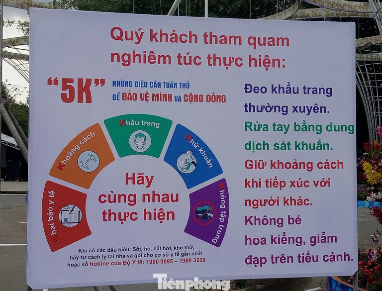 Không về quê ăn Tết, công nhân tại Bình Dương đến Hội hoa ‘check in’ ảnh 9