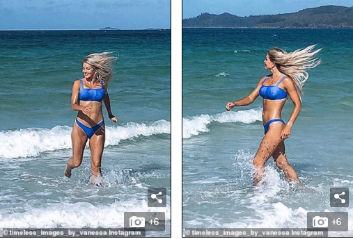 Sao truyền hình Úc quyến rũ 'mát mắt' ở biển ảnh 1