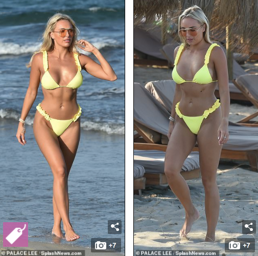 Sao truyền hình 9x gợi cảm 'nảy lửa' với bikini bé xíu ở biển ảnh 3