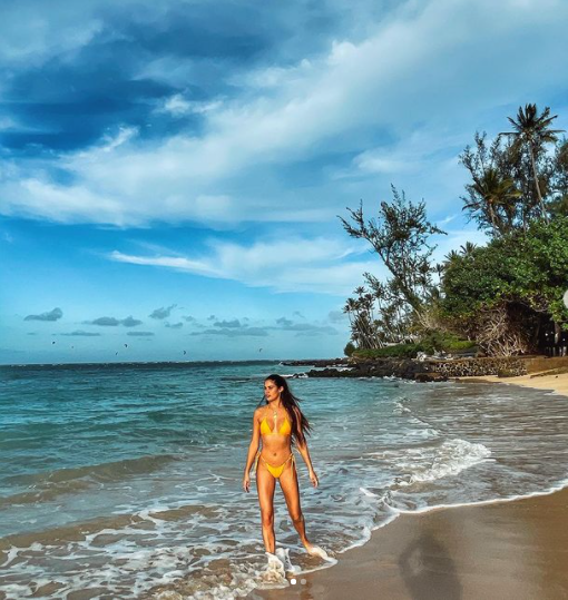 Đường cong thể hình tuyệt đẹp của 'thiên thần nội y' Sara Sampaio ảnh 2