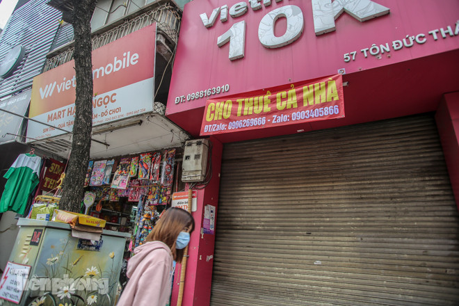Mặt bằng vị trí 'vàng' Thủ đô đồng loạt treo biển cho thuê thời Covid-19 ảnh 8