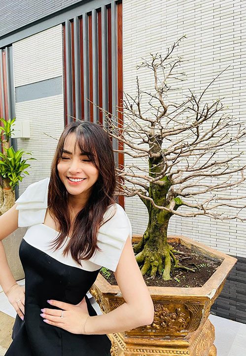 Vợ chồng Hải Băng - Thành Đạt gặp xui xẻo khó đỡ trước thềm Năm mới: Bị trộm mất cây mai ảnh 2