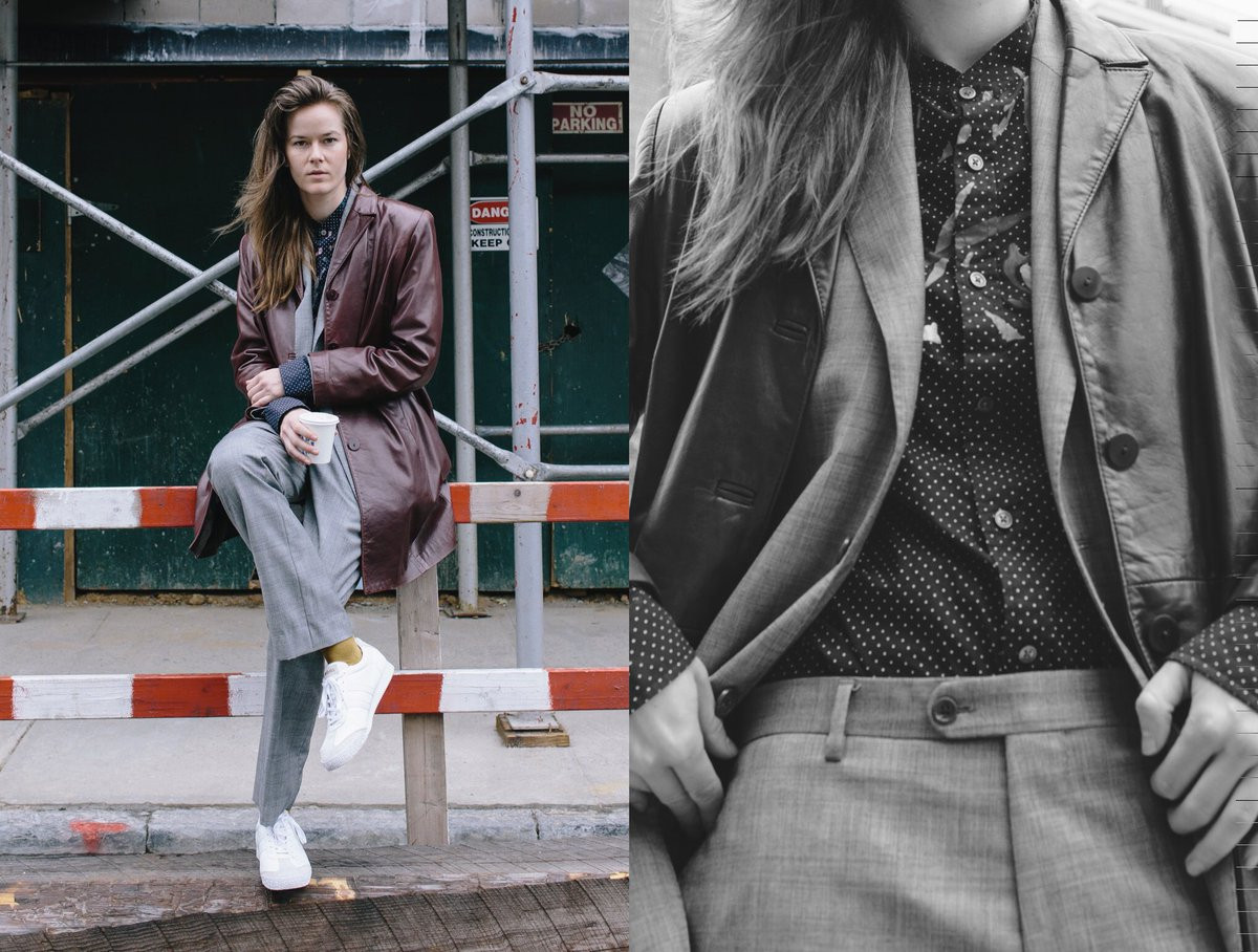 Con gái mặc đồ menswear trông ổn cực, trùm cuối của trào lưu này chính là Ashley Owens! ảnh 2