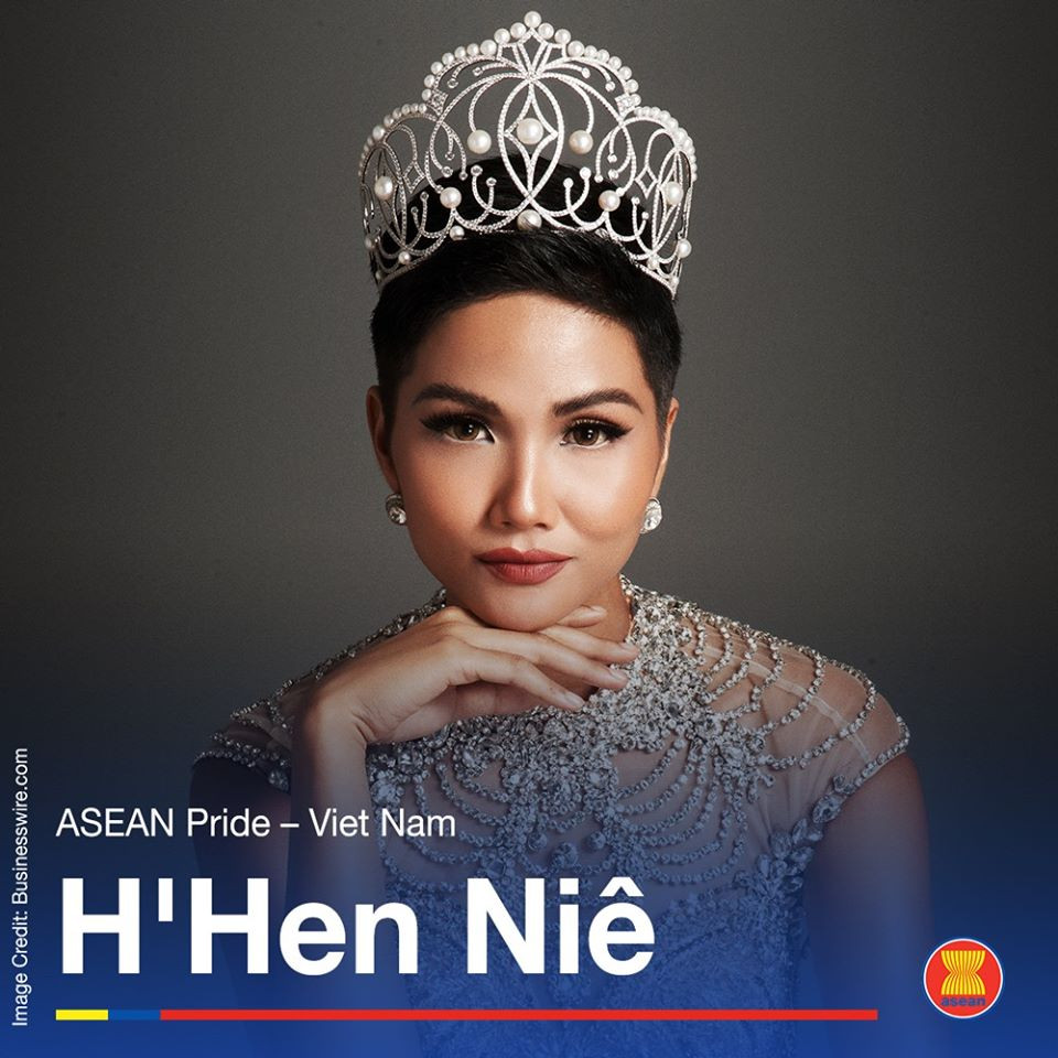 H'Hen Niê được fanpage chính thức của ASEAN vinh danh là 'Niềm tự hào của Đông Nam Á' ảnh 1