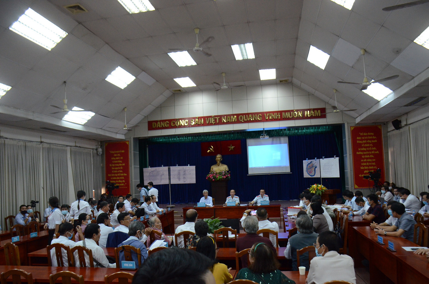 Thanh tra Chính phủ đối thoại dân Thủ Thiêm: Chưa có tiếng nói chung ảnh 3