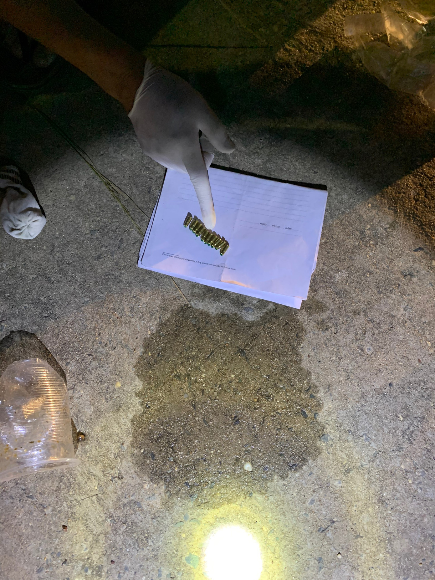 Lời khai của nghi can cướp ngân hàng bất thành ở Bình Dương ảnh 2