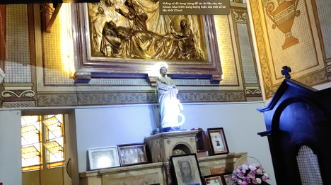 Cận cảnh nhà thờ cổ gần 100 tuổi của gia đình Nam Phương hoàng hậu ảnh 11