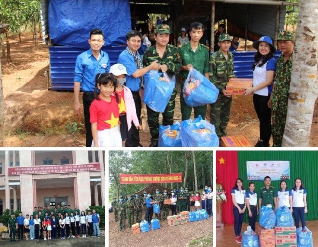 Tuổi trẻ Bình Phước mang quà trung thu đến trẻ em nghèo vùng biên giới ảnh 5