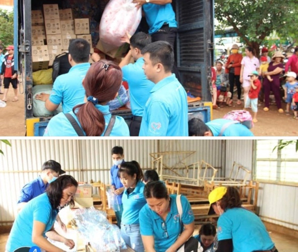 Tuổi trẻ Bình Phước mang quà trung thu đến trẻ em nghèo vùng biên giới ảnh 3