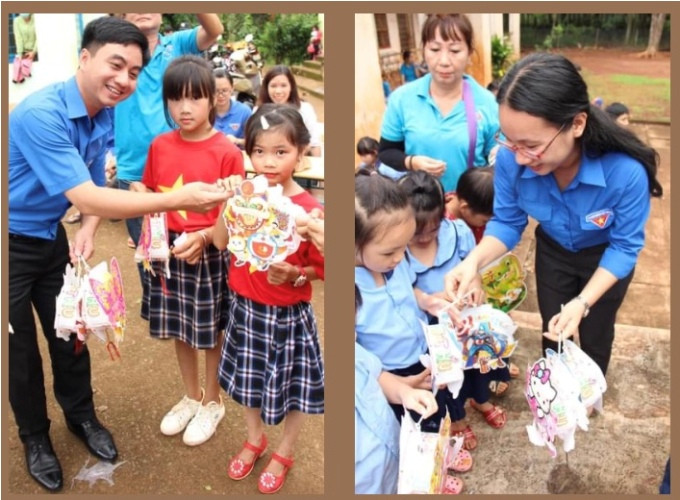 Tuổi trẻ Bình Phước mang quà trung thu đến trẻ em nghèo vùng biên giới ảnh 4