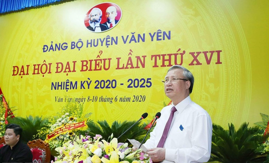 Thường trực Ban Bí thư dự đại hội điểm cấp huyện tại Yên Bái ảnh 2