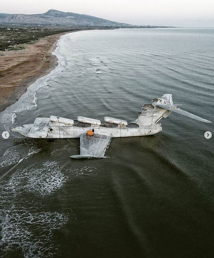 'Quái vật biển' thời Chiến tranh Lạnh của Liên Xô trôi dạt trên biển ảnh 2