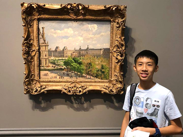 Du học sinh Mỹ đấu giá tranh online ủng hộ chống dịch COVID-19 ảnh 3