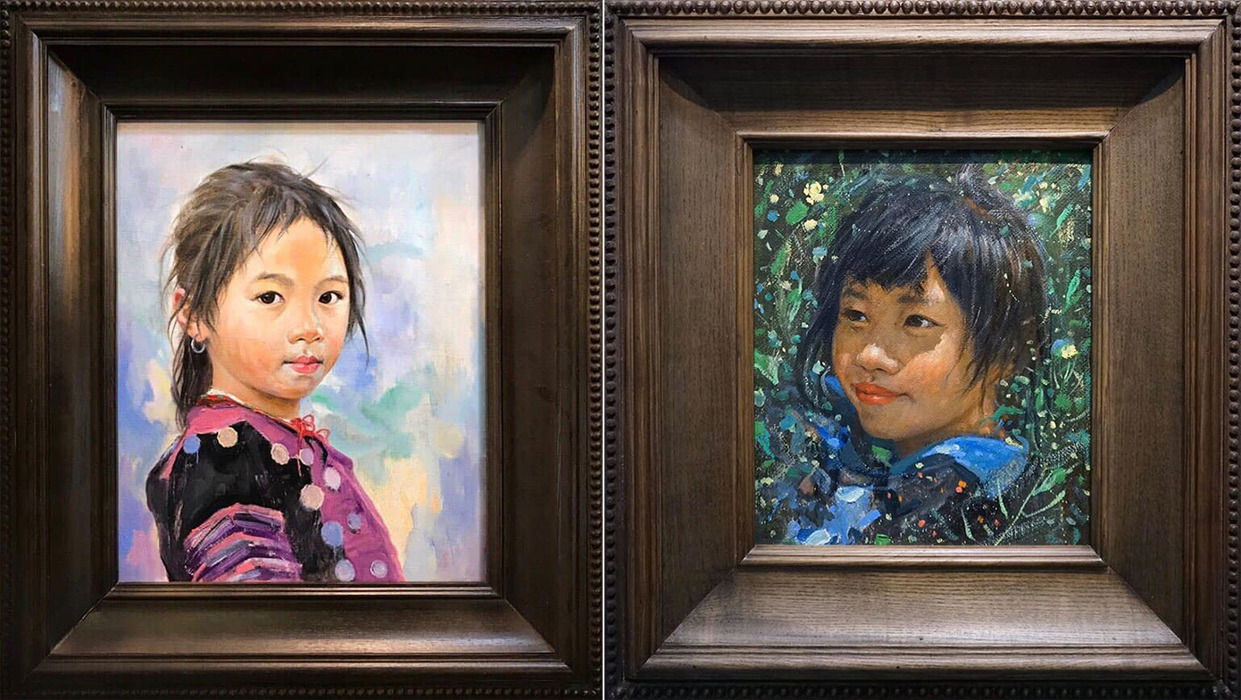 Du học sinh Mỹ đấu giá tranh online ủng hộ chống dịch COVID-19 ảnh 2