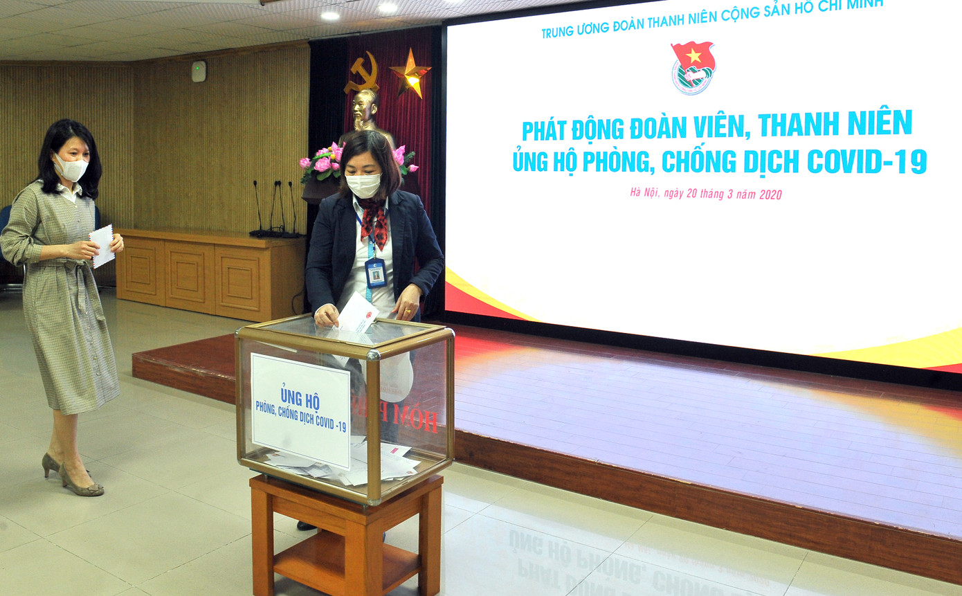 T.Ư Đoàn phát động ủng hộ phòng chống dịch Covid-19 ảnh 5