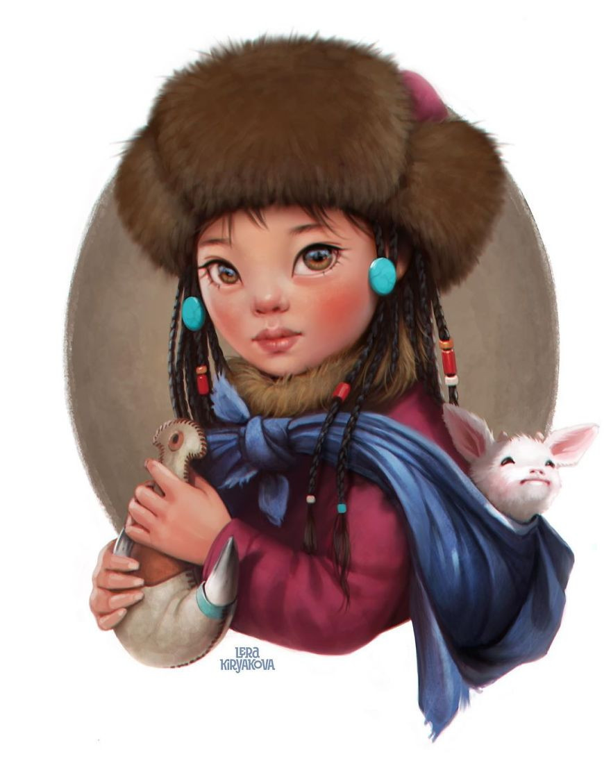 Những cô gái đến từ các quốc gia khác nhau với phiên bản hoạt hình vô cùng độc đáo ảnh 3