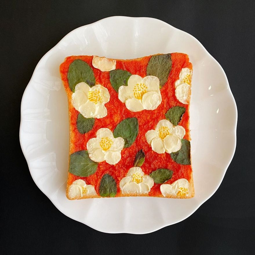 Những lát bánh mì sandwich đẹp tới mức "mình để mình ngắm chứ chẳng nỡ ăn" ảnh 4