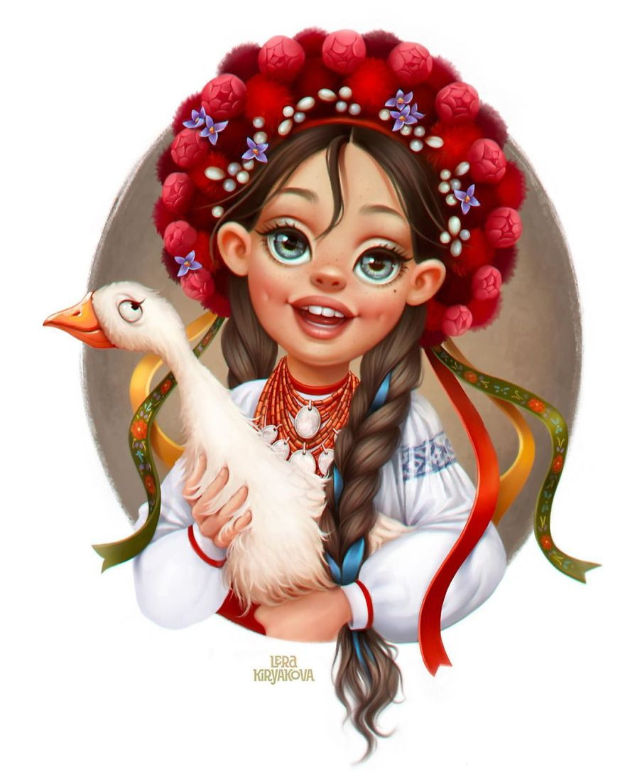 Những cô gái đến từ các quốc gia khác nhau với phiên bản hoạt hình vô cùng độc đáo ảnh 10