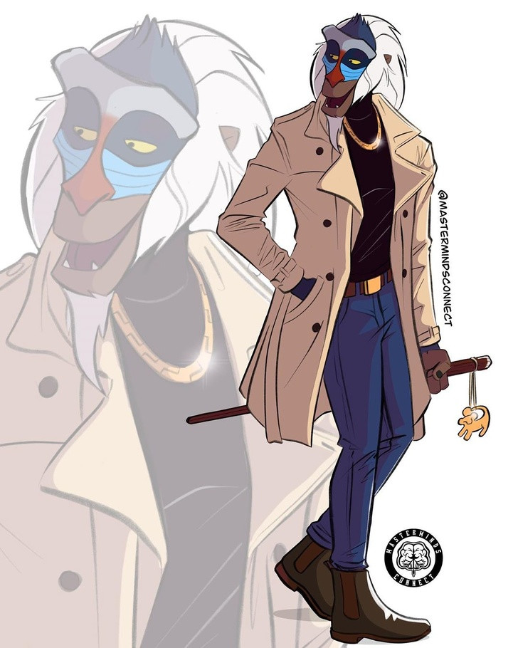 Fan Disney lên cơn sốt với tạo hình dàn nhân vật “Lion King” phiên bản Hip-Hop ảnh 4