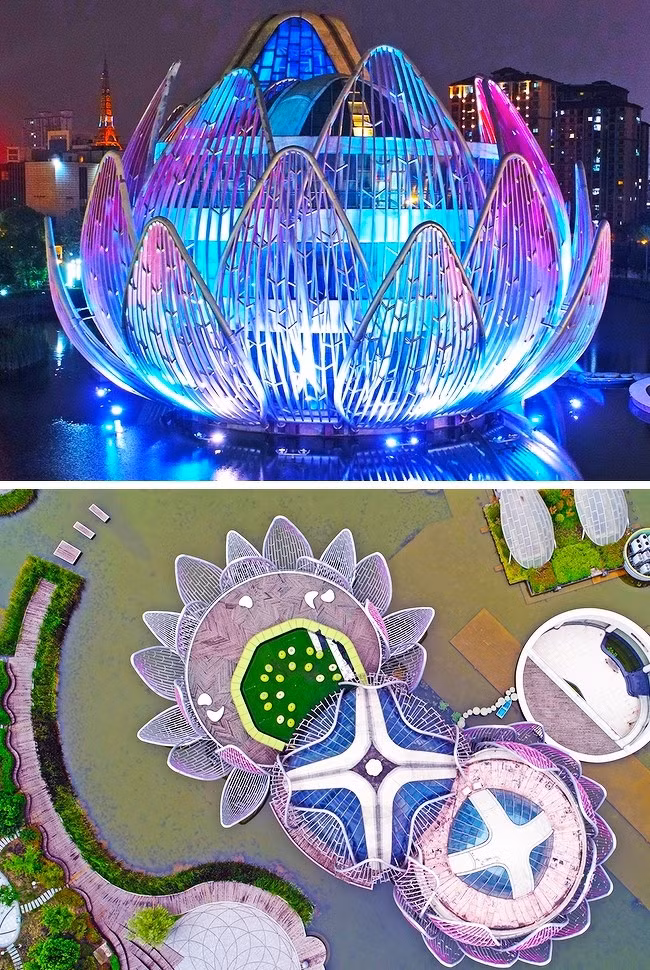 Những tòa nhà thiết kế dị nhất thế giới mà ai cũng ước ao được một lần check-in ảnh 1