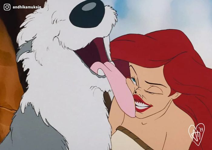 Bạch Tuyết mũi heo, Ariel đắc ý, Bella hai cằm: Biểu cảm khó đỡ của các công chúa Disney ảnh 5