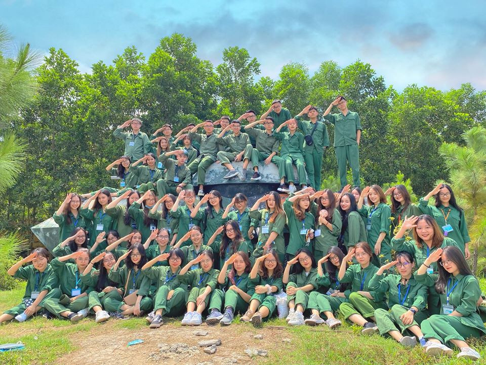 Kỳ quân sự đáng nhớ của sinh viên Đại học Kinh Tế Quốc Dân giữa mùa dịch COVID-19 ảnh 7