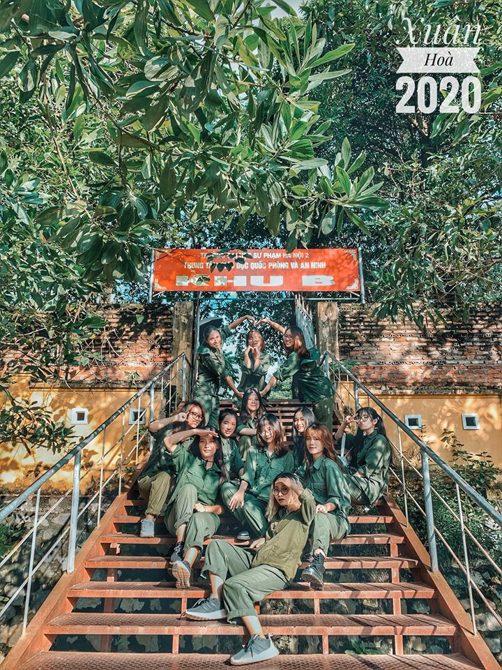 Kỳ quân sự đáng nhớ của sinh viên Đại học Kinh Tế Quốc Dân giữa mùa dịch COVID-19 ảnh 10