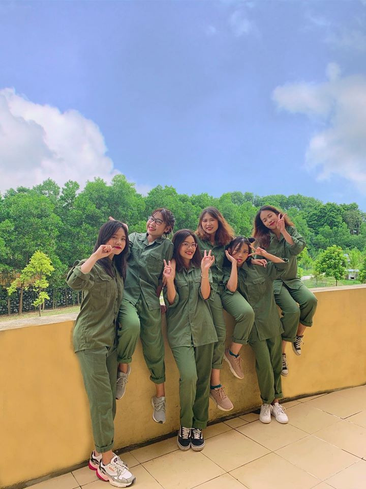 Kỳ quân sự đáng nhớ của sinh viên Đại học Kinh Tế Quốc Dân giữa mùa dịch COVID-19 ảnh 9