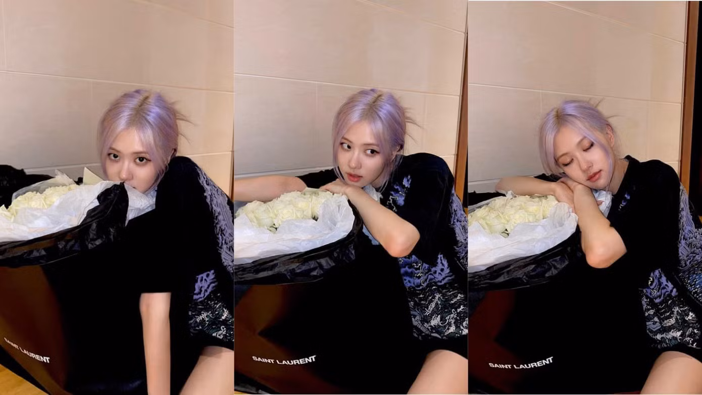 Rosé nhập hội mỹ nhân yêu màu tím, “đọ sắc” cùng dàn idol trong màu tóc xinh hết nấc này ảnh 3
