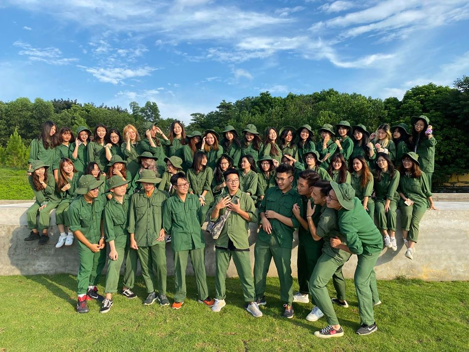 Kỳ quân sự đáng nhớ của sinh viên Đại học Kinh Tế Quốc Dân giữa mùa dịch COVID-19 ảnh 8