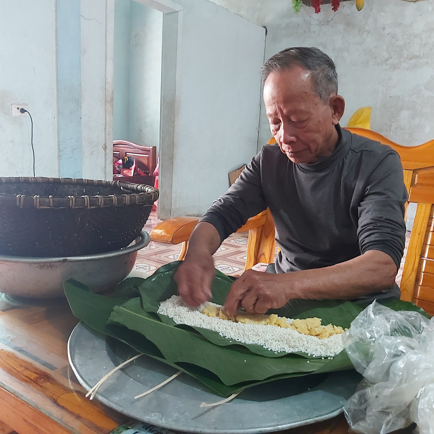 Nồi bánh chưng Tết tự nấu - nỗ lực gìn giữ ngày càng khó khăn ảnh 8