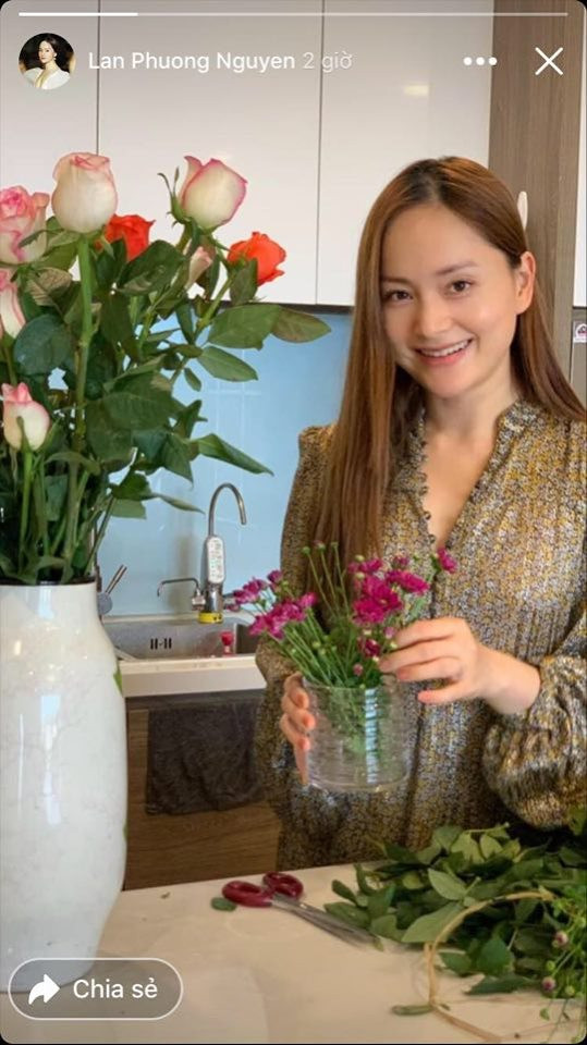 Sao Việt cách ly ngày 17: Thanh Hằng mặc nội y khoe vòng eo 53 cm ảnh 4