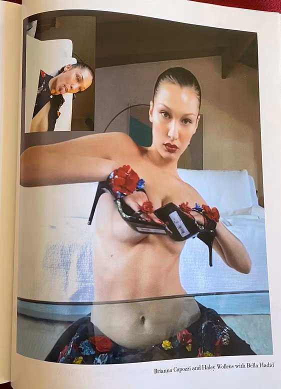 Bella Hadid chụp ảnh khỏa thân táo bạo, tiết lộ cách làm việc tại nhà mùa dịch ảnh 6