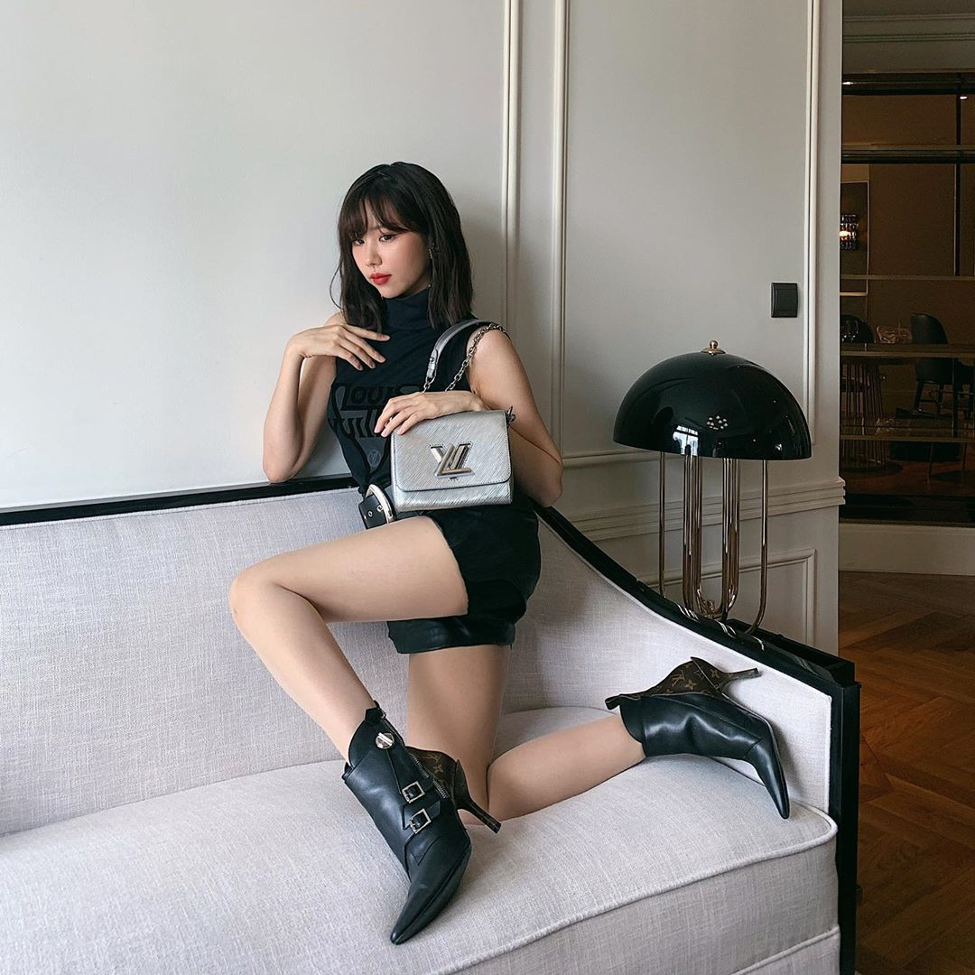 Sao Việt cách ly ngày 19: Ninh Dương Lan Ngọc khoe eo 54 cm ảnh 3