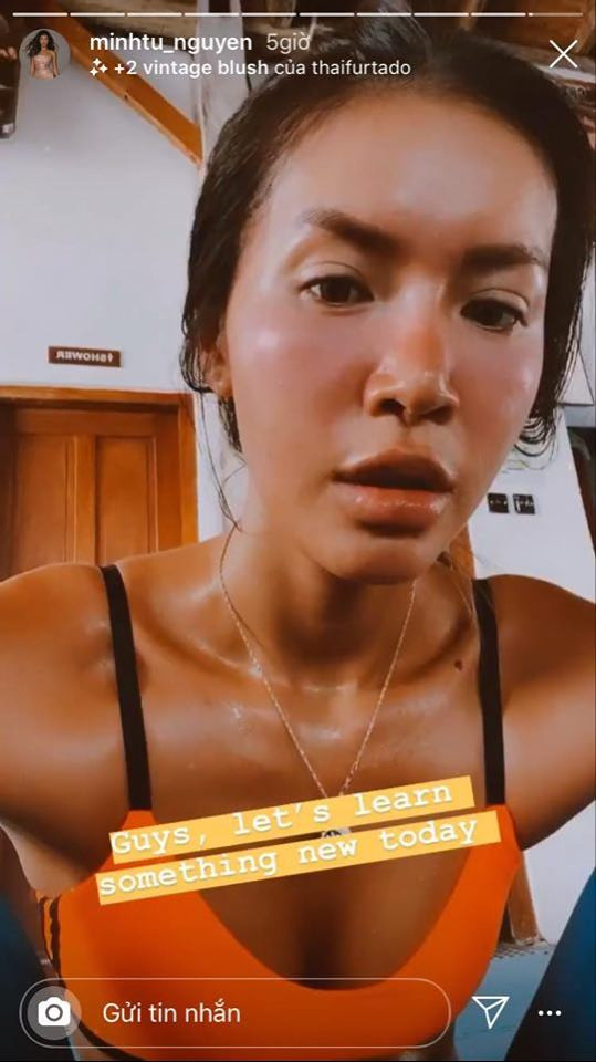 Sao Việt cách ly ngày 16: Hồ Ngọc Hà, Sam và Ngọc Trinh 'đọ' vòng 1 với áo tắm ảnh 8