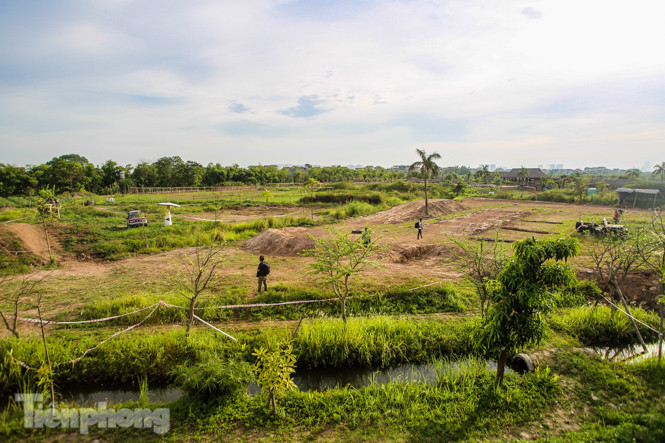 Cận cảnh đường đua xe địa hình đầu tiên ở Hà Nội ảnh 1