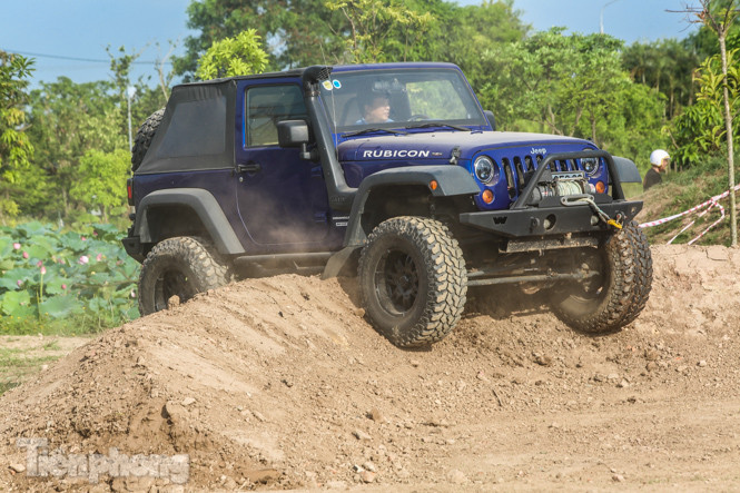 Cận cảnh đường đua xe địa hình đầu tiên ở Hà Nội ảnh 8