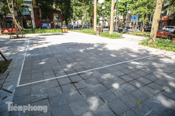 Vườn hoa kiểu mẫu ở quận 'lõi' Thủ đô có gì lạ? ảnh 11