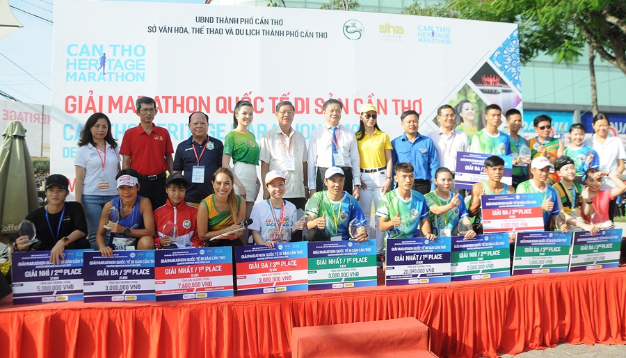 Hơn 1.200 người tham gia giải chạy bộ Marathon Quốc tế di sản Cần Thơ ảnh 12