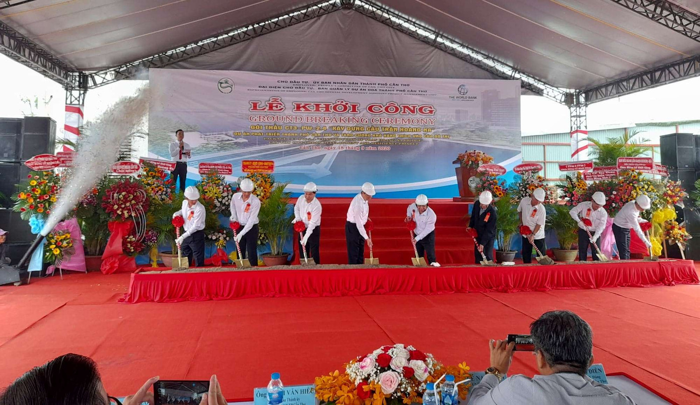 Khởi công cầu Trần Hoàng Na gần 800 tỷ đồng bắc qua sông Cần Thơ ảnh 2